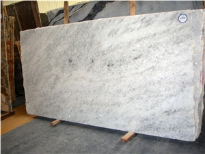 Interior Calcite White Nature Marble Tile Slab