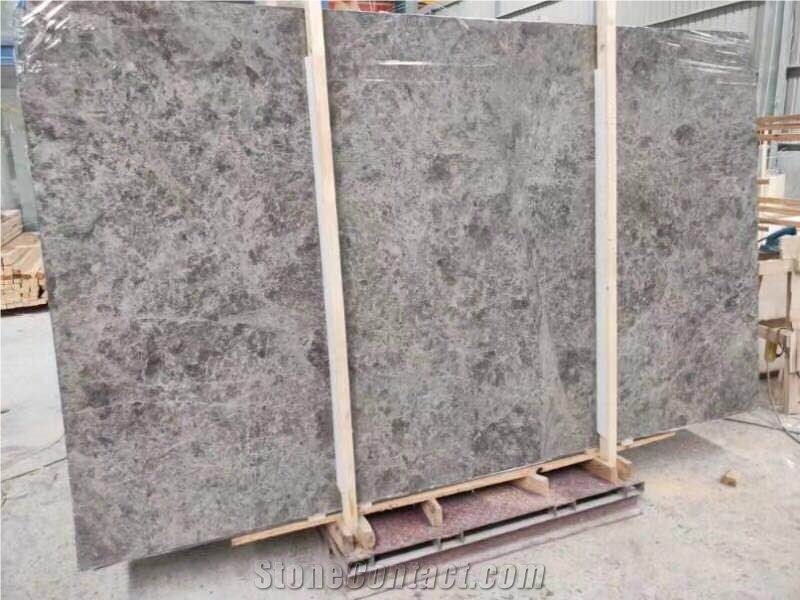 New Tundla Grey Marble Tiles Slabs Honed Polished