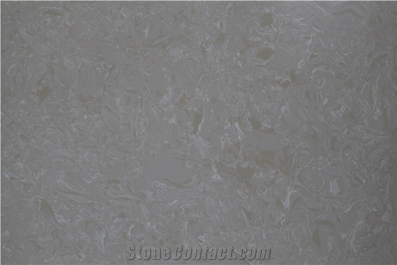 Golden Artificial Stone Slab for Floor Tiles