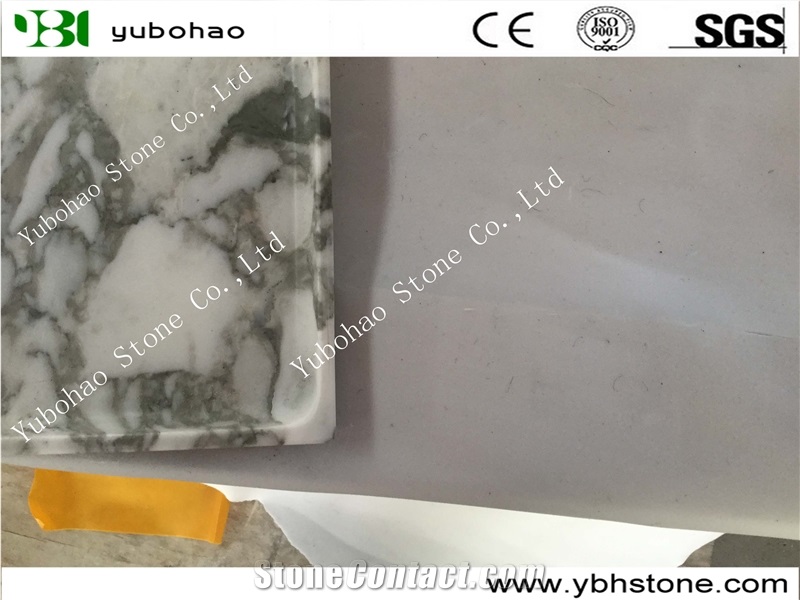 Carrara White/Honed Marble Trays for Home Decor