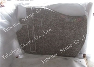 G664 Hot Sell Popular Simple Granite Tombstone