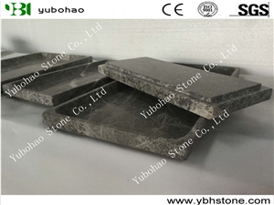 Hermas Grey/Marble Kitchen Dishes/Serving Trays