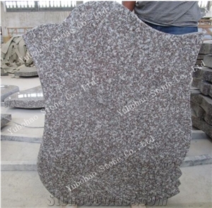 Old G664/Hungary Single Upright Granite Tombstone