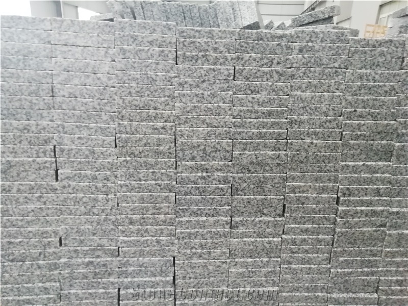 G050 Granite Flamed Square Cut to Size Floor Cubes