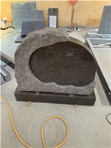 Good Granite Engraved Western Germany Headstone