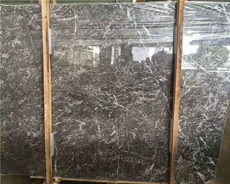 Grey Lido Marble Slabs for Wall Application