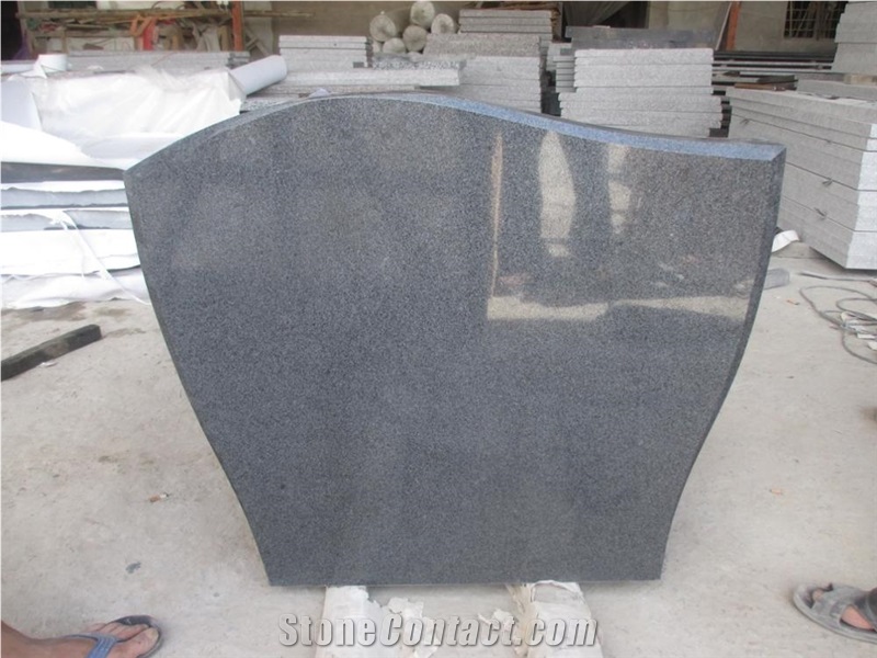 Hebei Black Granite Headstone