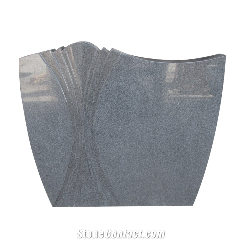 Hebei Nero Impala Granite Headstone