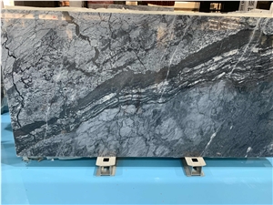 Hilton Grey Ash Marble Slabs for Wall Covering