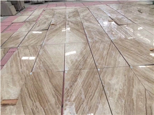 Italian Diano Beige Marble Interior Floor Tiles