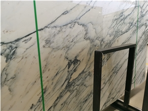 Italy Bianco Statuario Marble Slab Wall Floor Tile