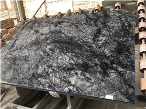 Italy Grey Net Vein Marble Slab Wall Floor Tiles