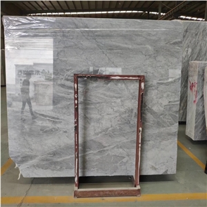 Italy Grigio Carnico Silver Grey Marble Slabs