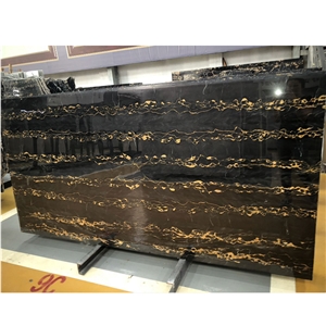Italy Portoro Gold Marble Manufactory