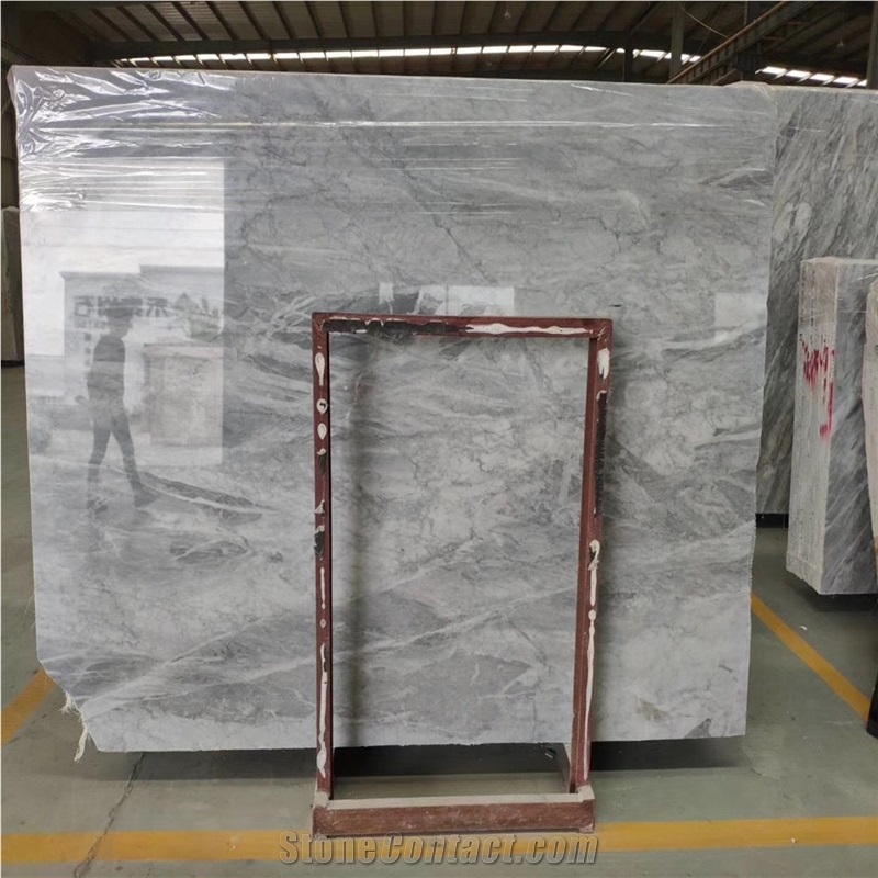 Italy Silver Grey Marble Slabs & Tiles for Floor