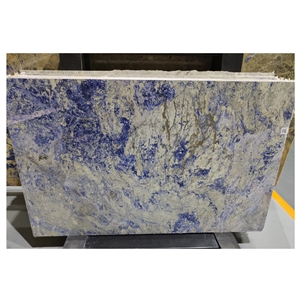 Luxury Blue Marble Stone Slabs