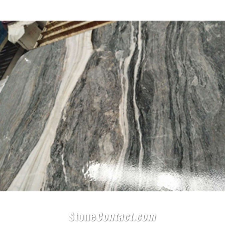 Luxury Grey Marble Balustrade Staircase Rails