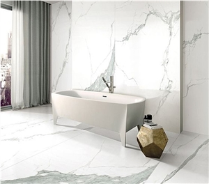 Luxury Marble Bathtub Panels Calacatta Oro Marble