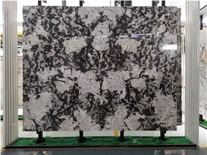 Luxury White and Black Butterfly Stone Slabs