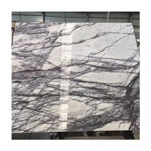 Milas Lilac Marble Slabs with Grey Vain