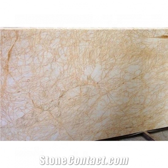 Natural Stone Golden Spider Polished Marble Slabs