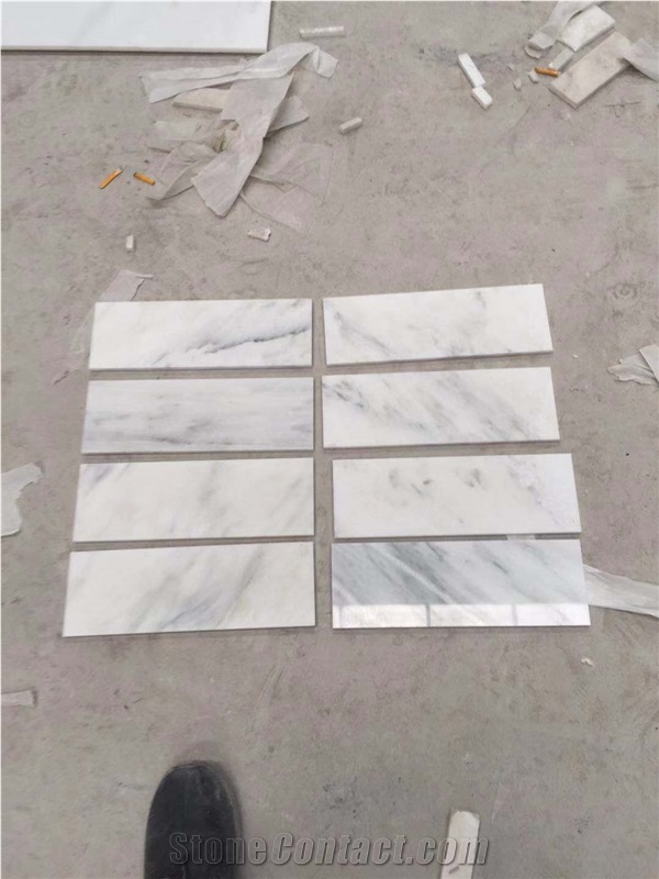 Oriental White Marble Floor Polishing Tiles