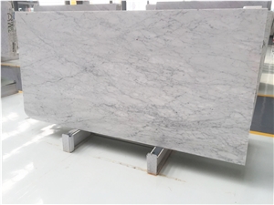 Polished Bianco Carrara Marble Slabs