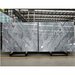 Polished Bruce Grey Marble Slabs