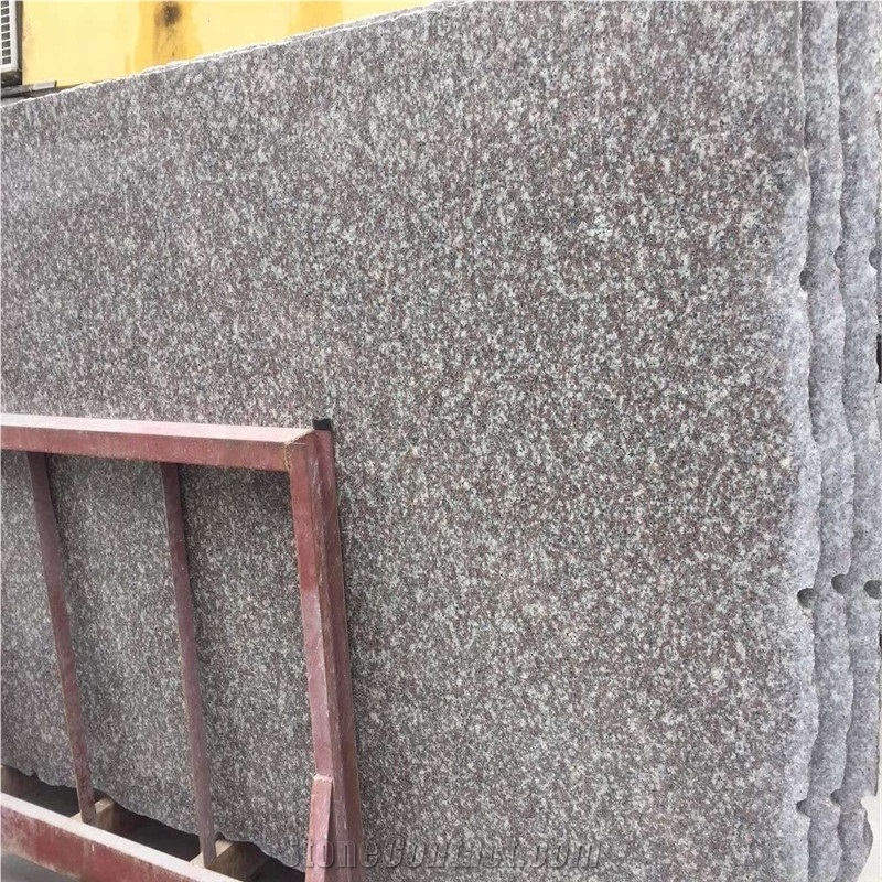 Polished Copper Brown Granite Wall Tiles