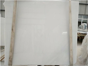 Polished Crystal White Marble Slabs