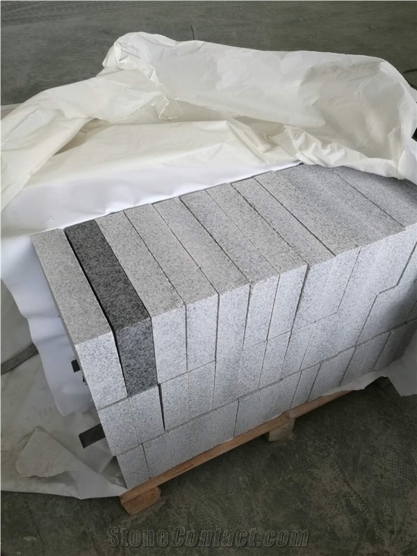 Polished Hubei Sesame White Granite for Wall