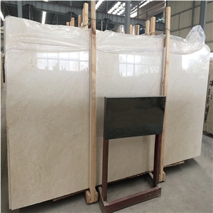 Polished Italian Marble Crema Marfil Marble Slabs