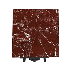 Polished Luxury Vein Red Marble Tiles