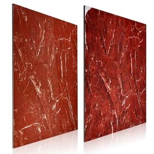 Polished Luxury Vein Red Marble Tiles