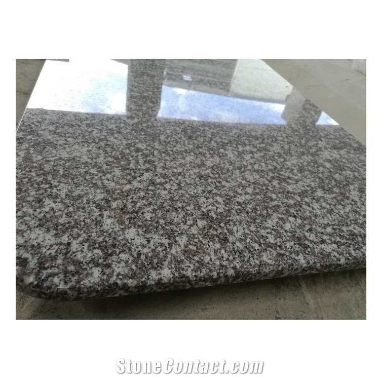 Polished Ruby Red Granite French Pattern