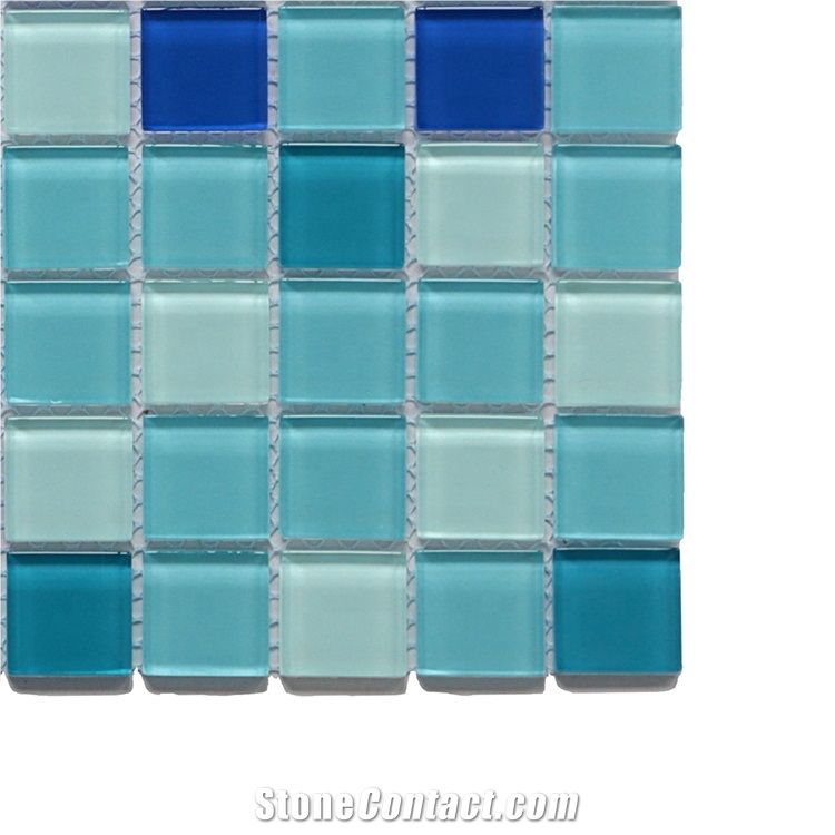 Unique Style Square Glossy Mosaic Tiles