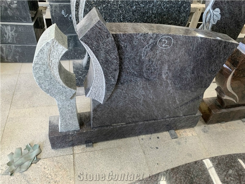 Viscont Granite Tombstone & Black Monument Design