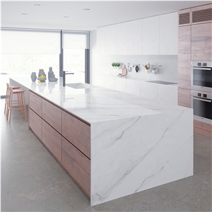 Volakas White Marble for Hotel & Home Countertops