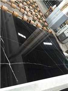 Wall Cladding Black Marquina Marble Tiles
