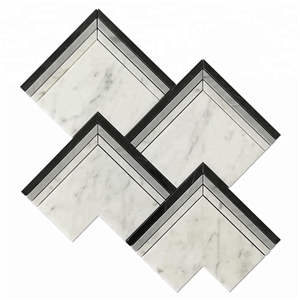 Waterjet Art Marble Natural Stone Mosaic