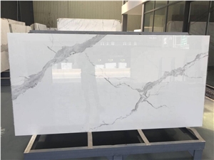 Wholesale Natural Stone Table Top Calacatta White