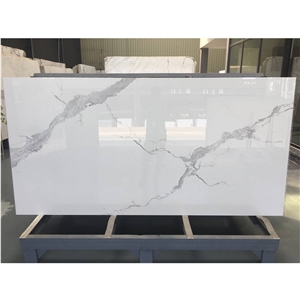 Wholesale Natural Stone Table Top Calacatta White