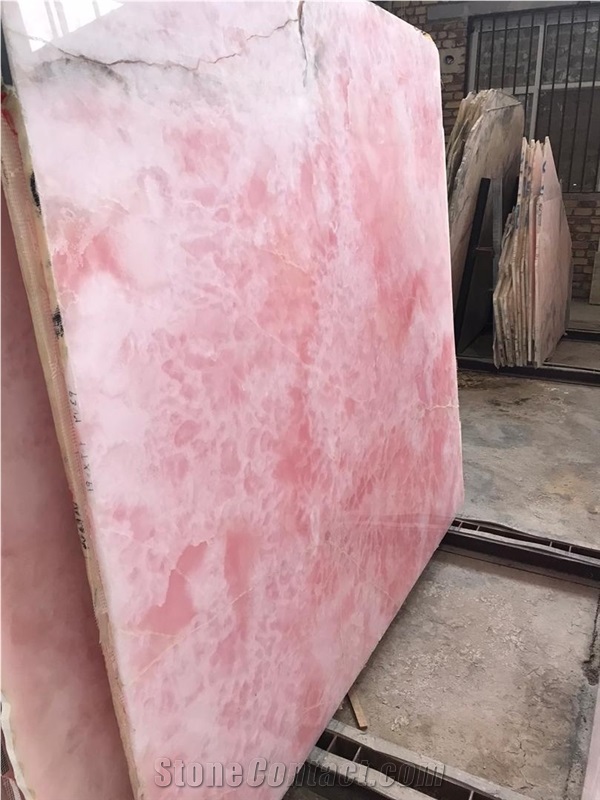 Persian Pink Onyx Slabs