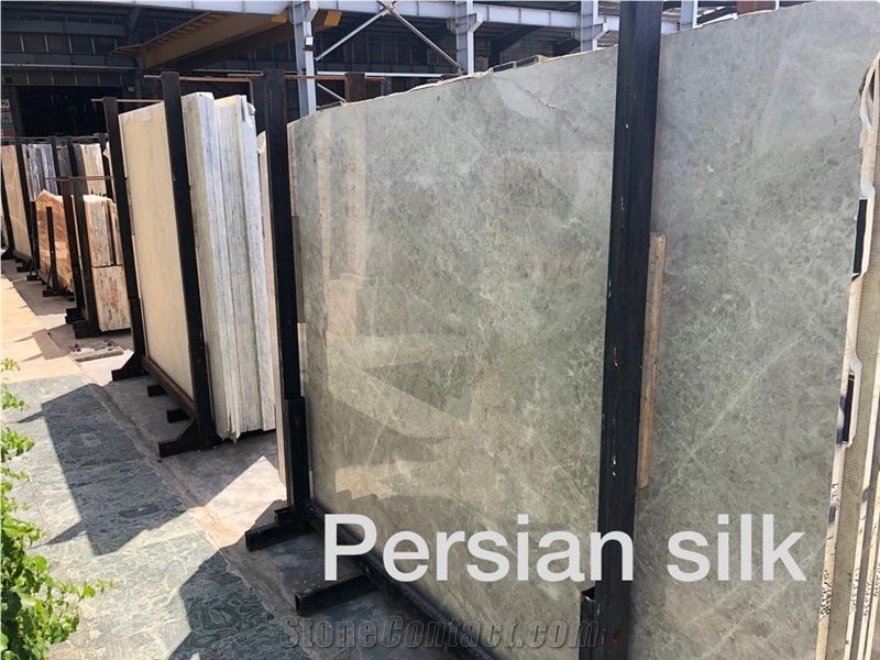 Persian Silk Marble Slabs, Iran Grey Marble