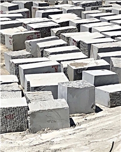 White Khoramdare Granite Blocks