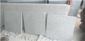 Indian Grey Flamed Granite Tiles, Granite Slabs