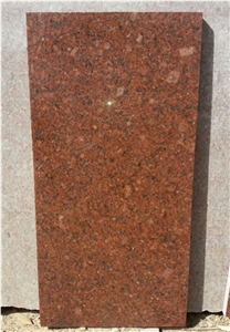 New Imperial Red Granite Tiles, Gem Red Granite