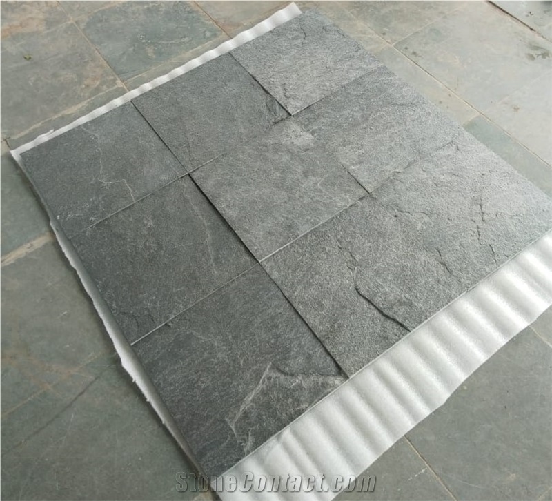 Silver Grey Indian Slate Tiles