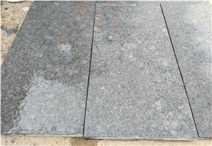 Steel Grey Flamed Granite Tiles and Paving