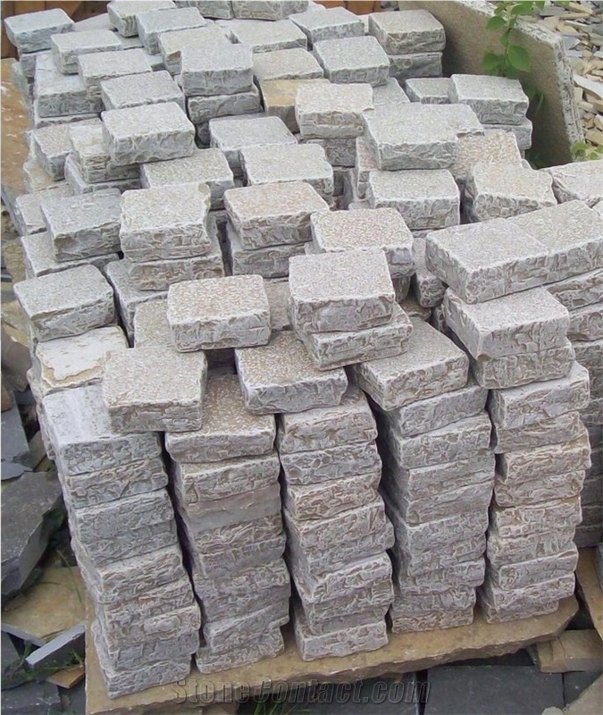 Tandoor Yellow Limestone Cobble Stones